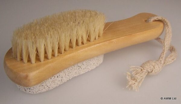 Brosse à dos en pierre ponce- Vendu par 1