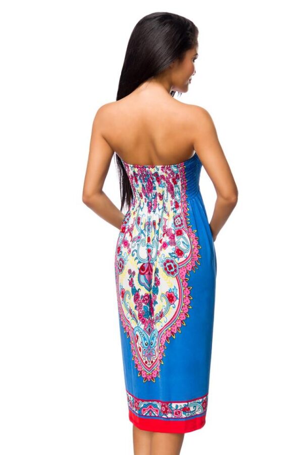 Robe d'été - bleu/motif - OS-Atixo – Image 2