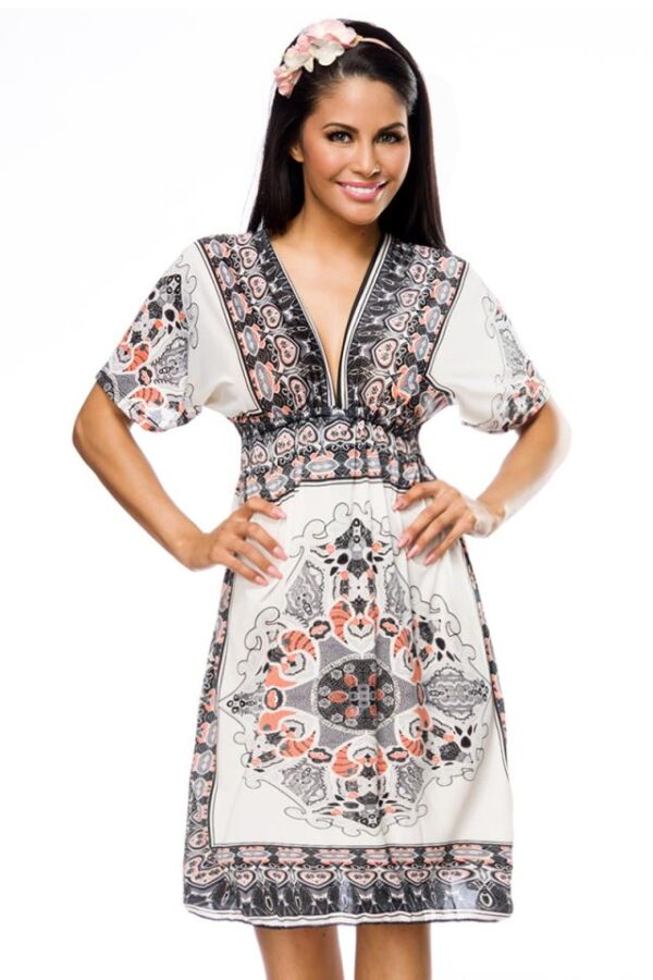 Tunique - blanc/motif - OS-Atixo