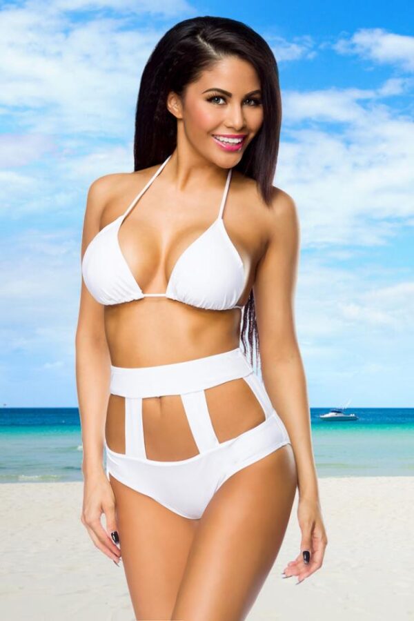 Bikini - blanc - L(D38)-Atixo – Image 4