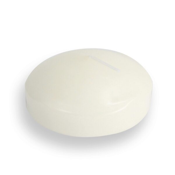 Grandes Bougies Flottantes - Ivoire- Vendu par 3