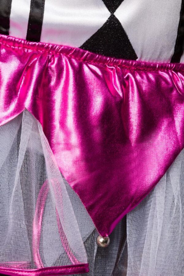 Déguisement Arlequin - blanc/rose - L-Atixo – Image 4