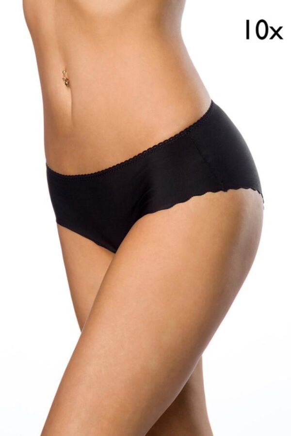 Slips, Lot de 10 - noir - XXS-Atixo