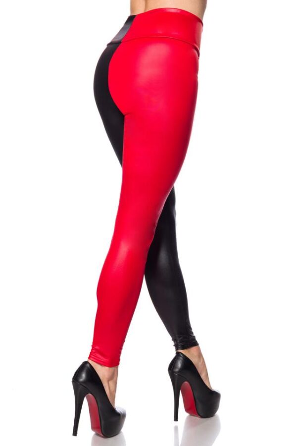 Legging - noir/rouge - 2XL-Atixo – Image 3