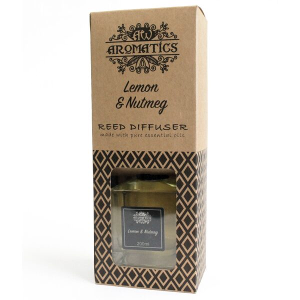 Diffuseur d'huiles essentielles de citron et de muscade. 200 ml- Vendu par 1 – Image 3