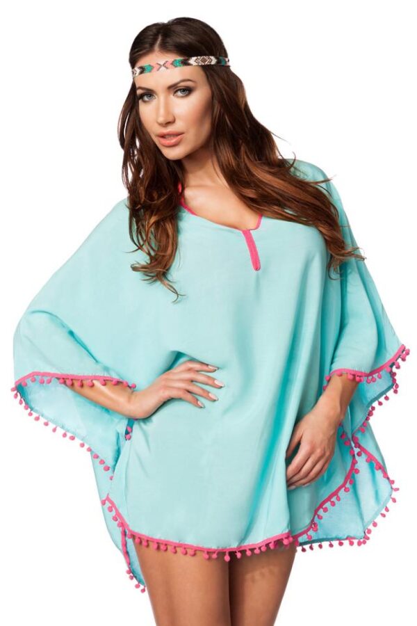 Tunique - bleu/rose - XS-Atixo