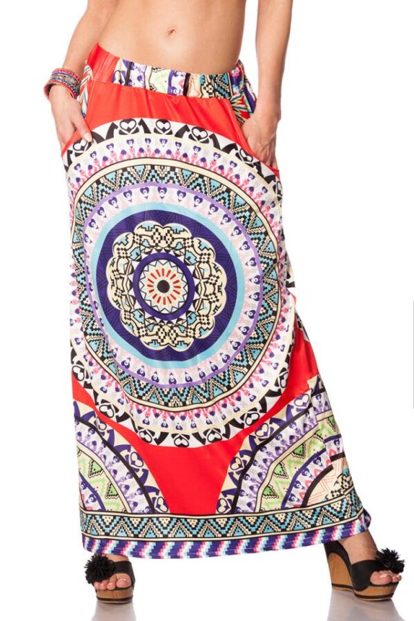 Jupe Maxi - colorée - M-Atixo – Image 3