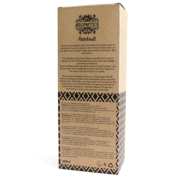 Diffuseur de roseaux d'huile essentielle de patchouli 200 ml- Vendu par 1 – Image 4