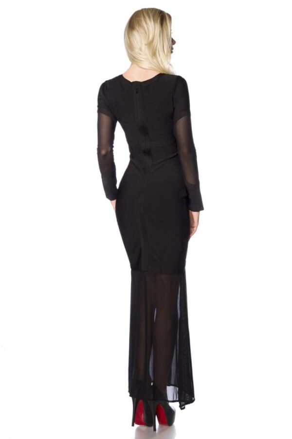 Robe Forme Bandage - noir - S-Atixo – Image 2