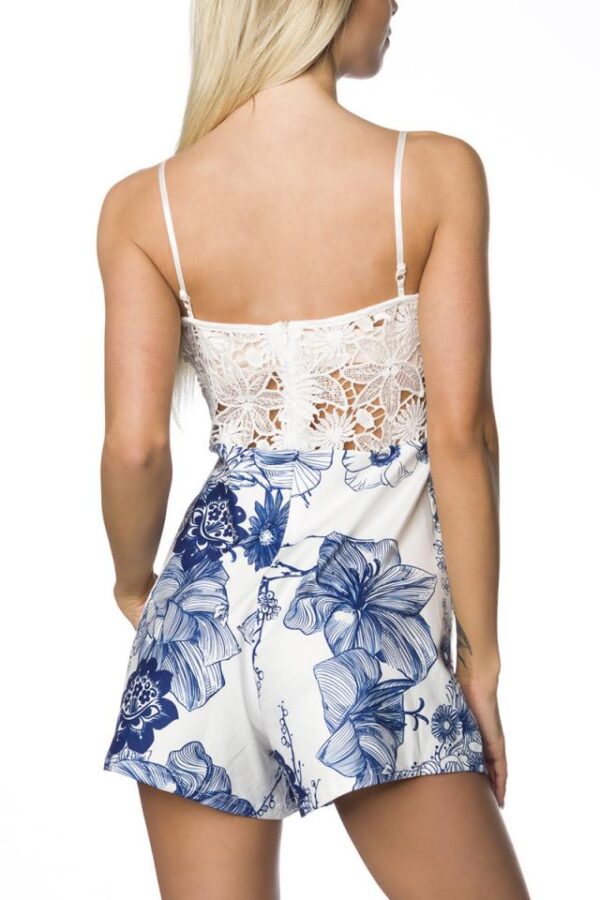 Combishort - blanc/bleu - L-Atixo – Image 2