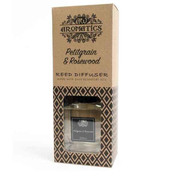 Diffuseur d'huiles essentielles de petit-grain et de bois de rose. 200 ml- Vendu par 1 – Image 3