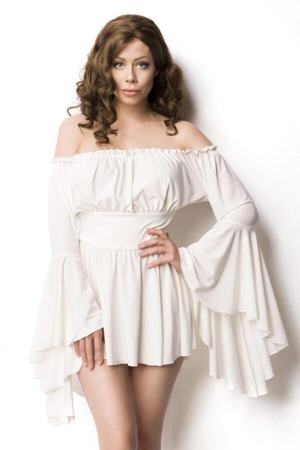 Blouse Longue Pirate - blanc - XS-Atixo