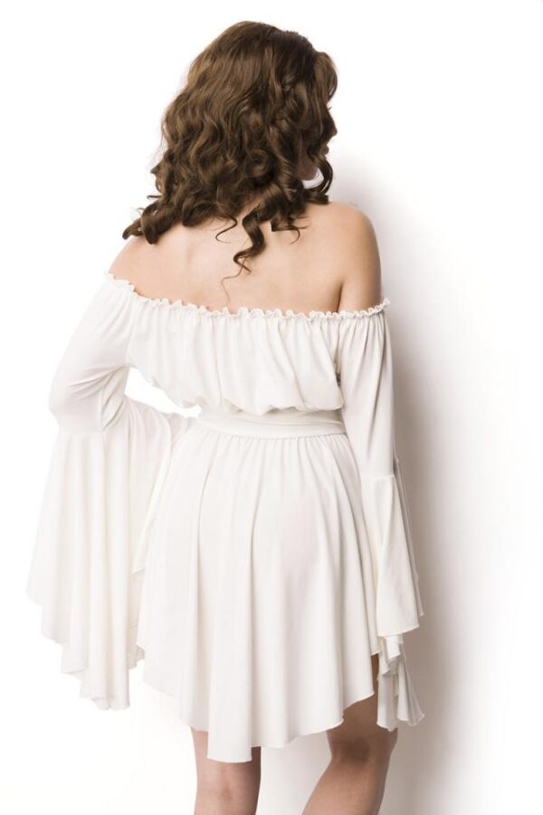 Blouse Longue Pirate - blanc - XS-Atixo – Image 2