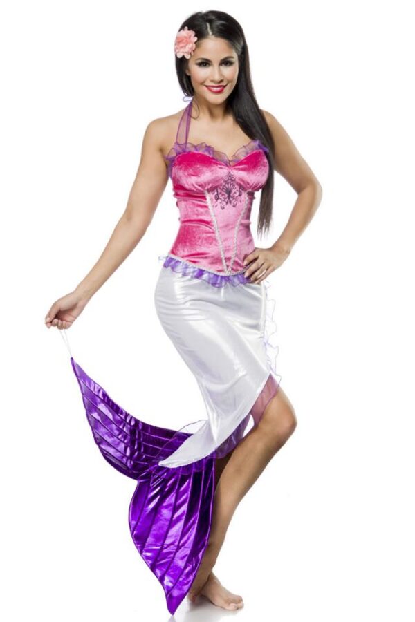 Costume de Sirène - rose/argent - XS-Atixo