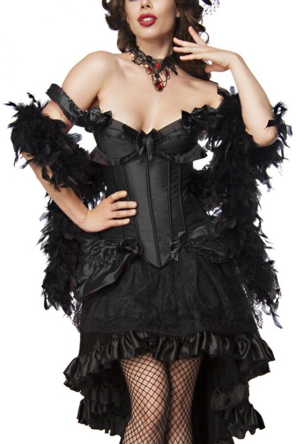 Corsage und Rock - noir - L-Mask Paradise