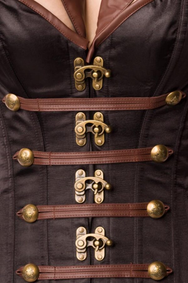 Corsage - noir/marron - L-Atixo – Image 3