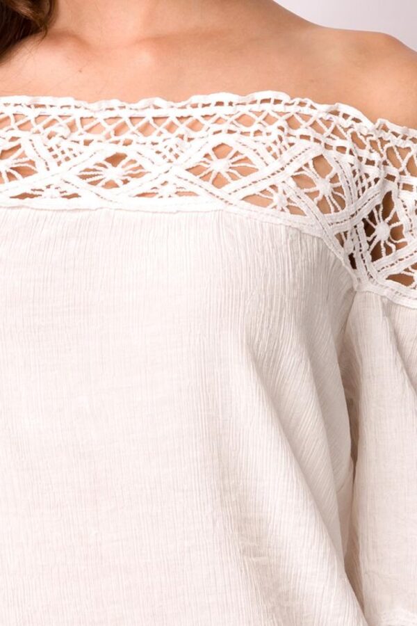Blouse d'été - crème - M-Atixo – Image 3