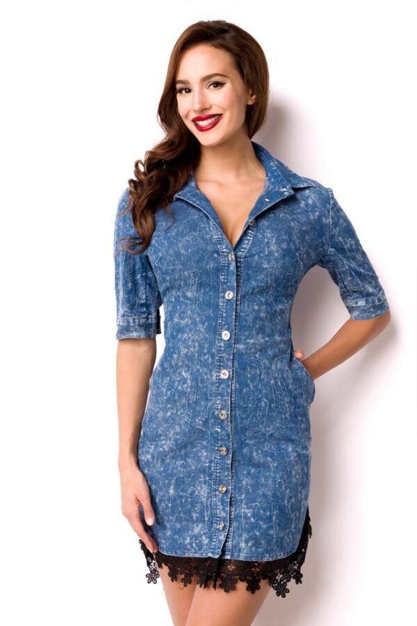 Chemise en jean - bleu - S-Atixo