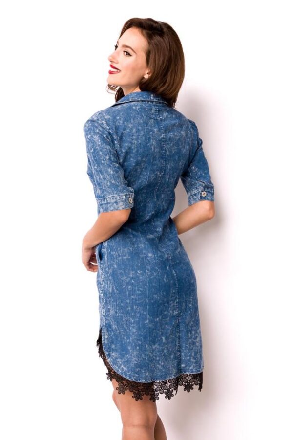 Chemise en jean - bleu - S-Atixo – Image 2