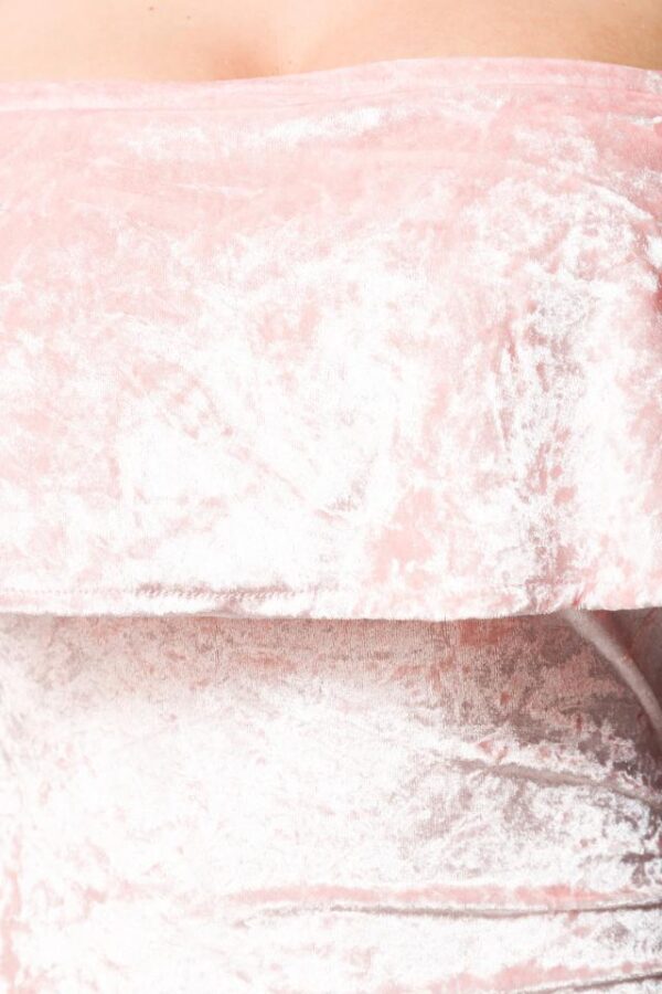 Robe en Velours - rose - XL-Atixo – Image 3