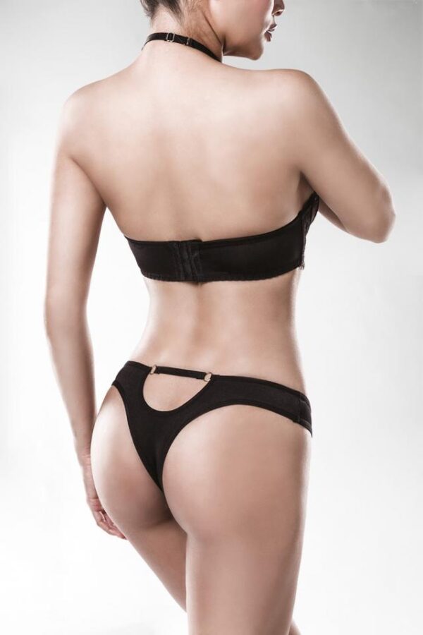 Ensemble de soutien- Grey Velvet - noir -Grey Velvet – Image 3