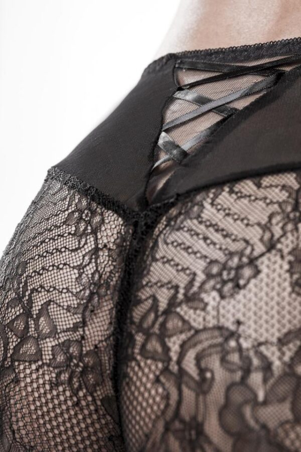 Ensemble dentelle en deux parties par Grey Velvet - noir - M-Grey Velvet – Image 4