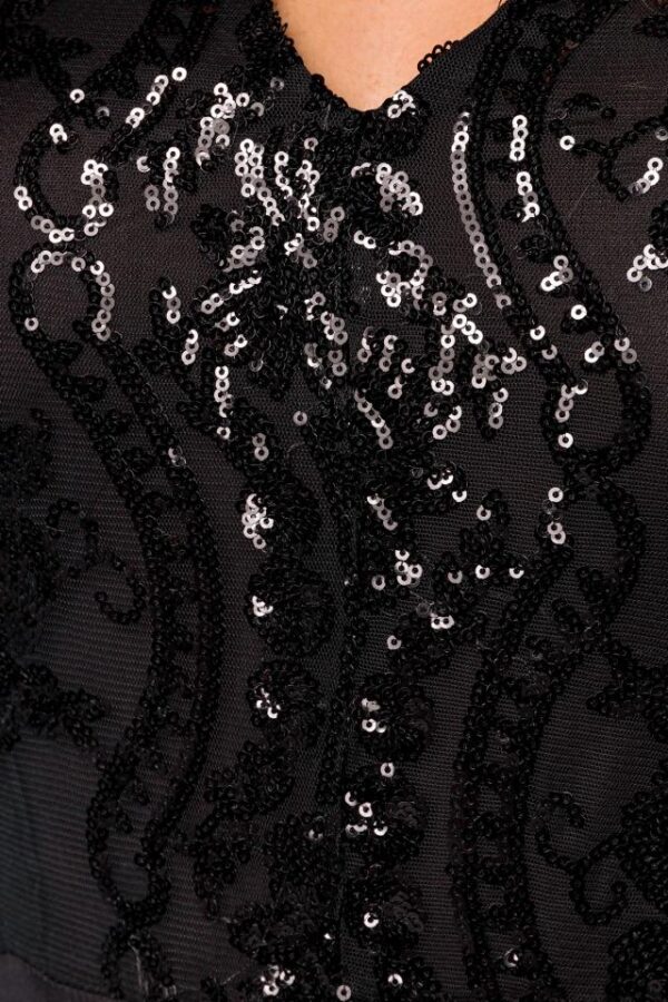 Body à Paillettes - noir - M-Atixo – Image 3