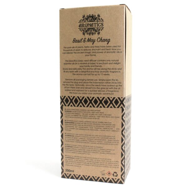 Diffuseur d'huiles essentielles de basilic et de Maychang. 200 ml- Vendu par 1 – Image 4