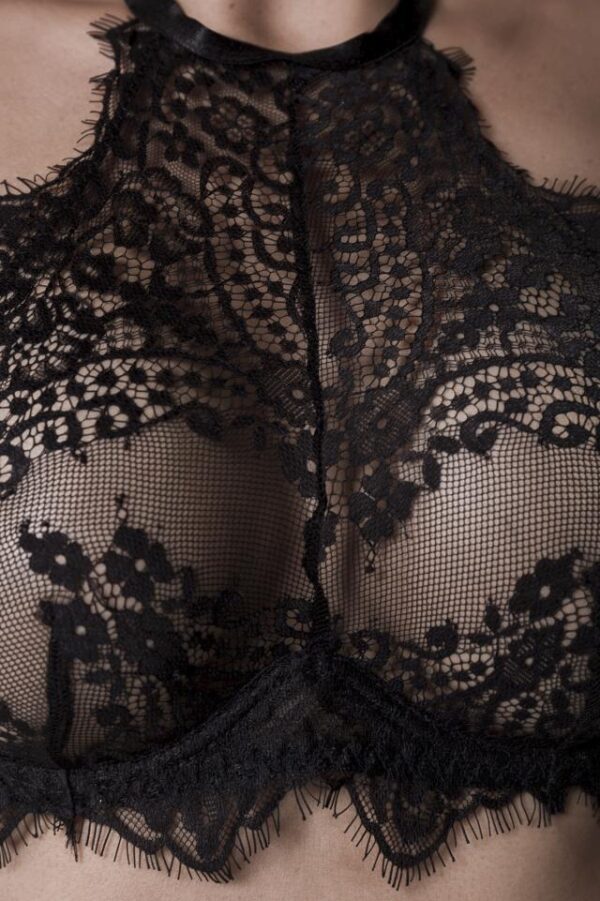 Ensemble de soutien- Grey Velvet - noir -Grey Velvet – Image 4