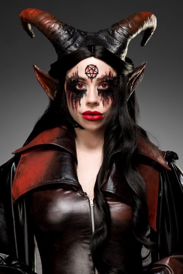 Cornes noir/rouge - noir/rouge - OS-Mask Paradise – Image 4