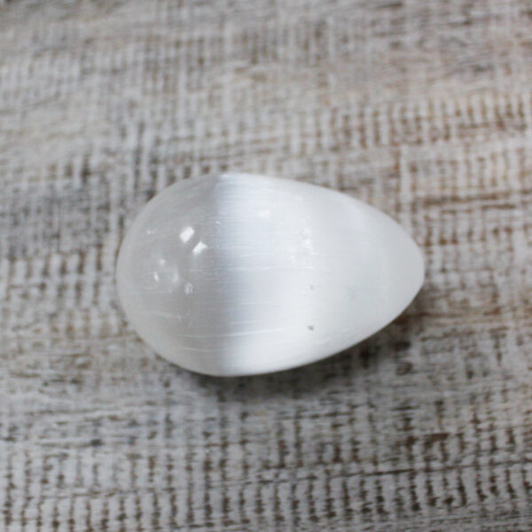 Oeuf de Sélénite - 5 - 6 cm- Vendu par 1 – Image 2