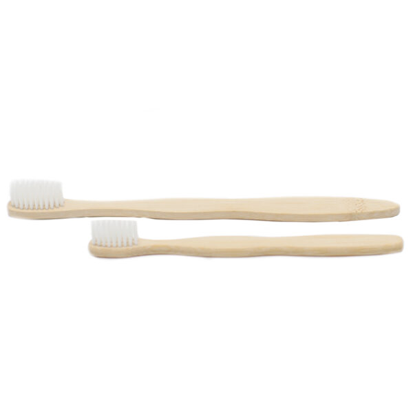 Pack Famille Brosse à Dents en Bambou (2xAdultes et 2xEnfants)- Vendu par 1 – Image 4
