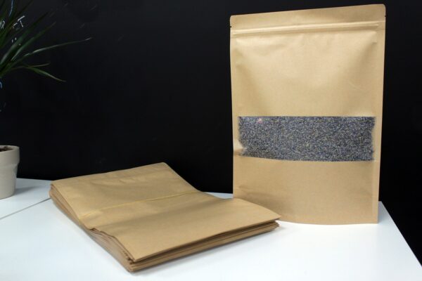 Sac à fenêtre kraft 25 x 35 cm- Vendu par 1