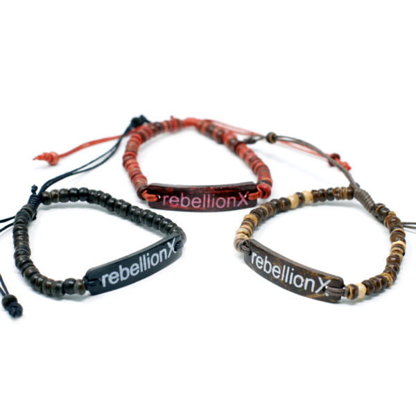 Bracelet à slogan Coco - Rebellion X- Vendu par 1
