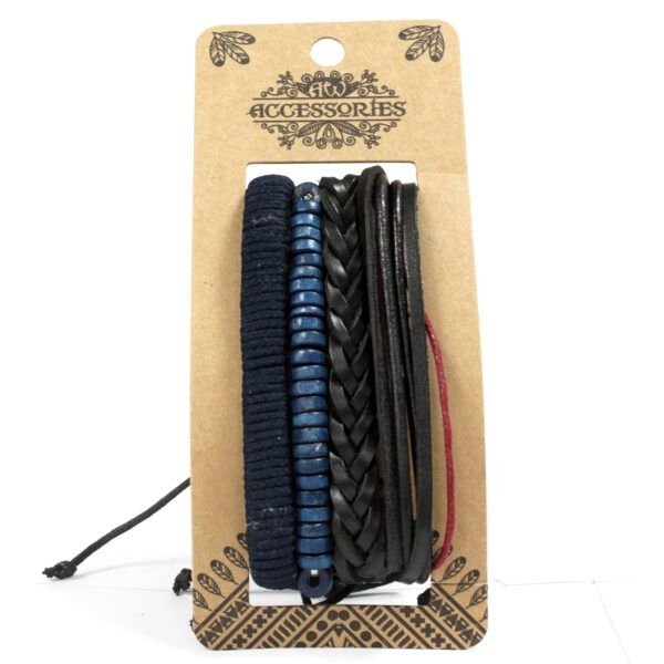 Ensembles de bracelets pour hommes - Moody & Blue (asst)- Vendu par 1 – Image 3