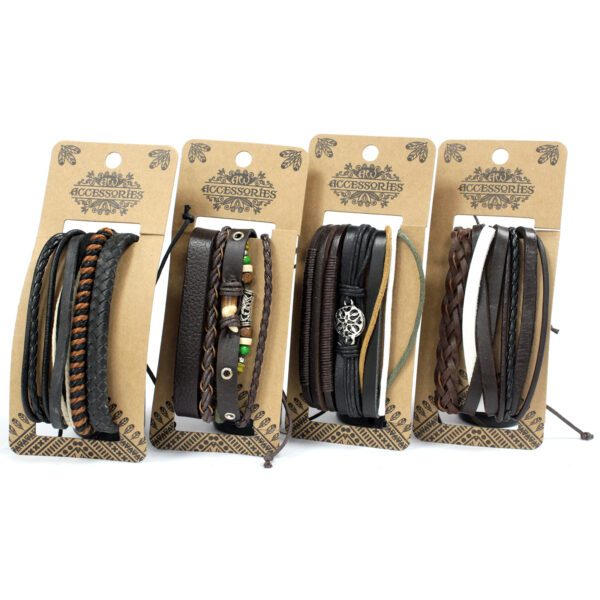 Ensembles de bracelets pour hommes - Dark & Handsome (asst)- Vendu par 1 – Image 2