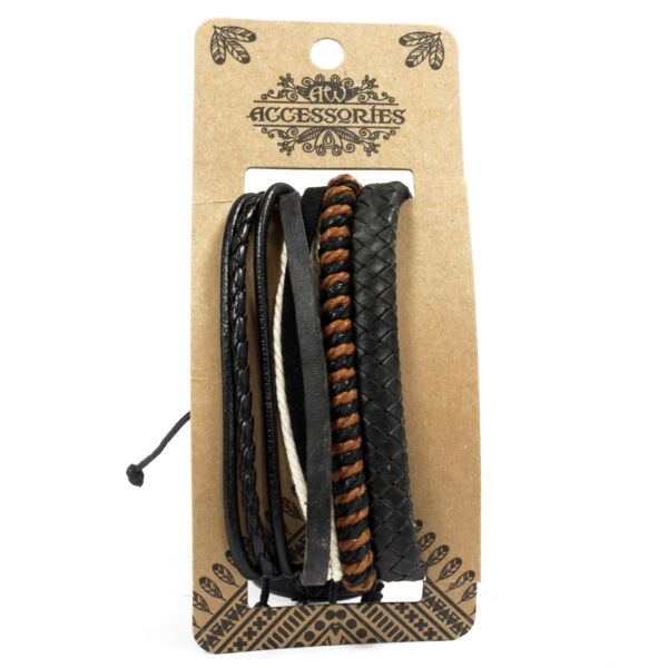 Ensembles de bracelets pour hommes - Dark & Handsome (asst)- Vendu par 1 – Image 3