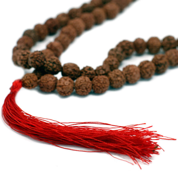 108 Rudraksha Mala - Marron- Vendu par 1 – Image 3