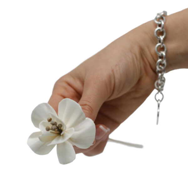 Fleurs naturelles pour diffuseur - Lys sur roseau- Vendu par 1