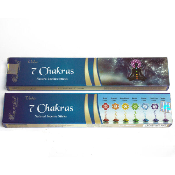 Védique -Bâtons d'encens - 7 Chakra- Vendu par 1