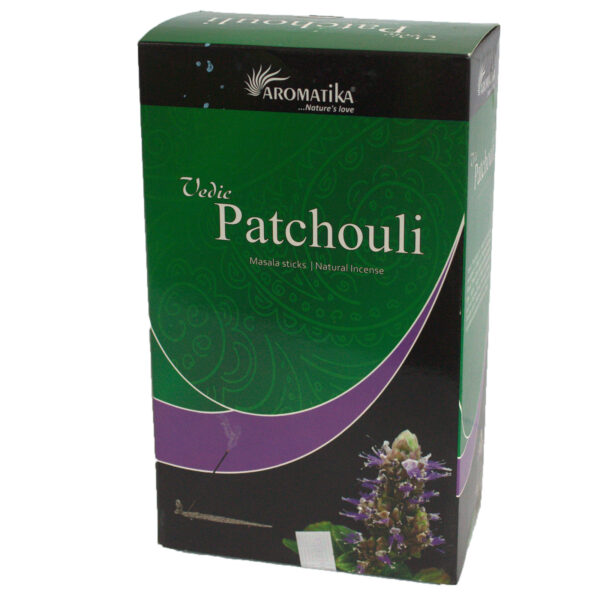 Védique -Bâtons d'encens - Patchouli- Vendu par 1 – Image 2
