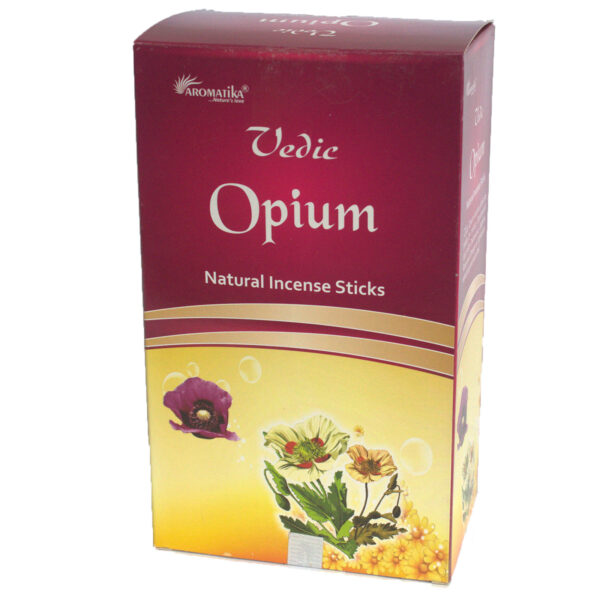 Védique -Bâtons d'encens - Opium- Vendu par 1 – Image 2