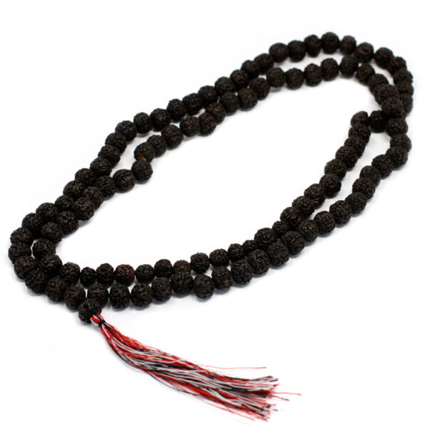 108 Rudraksha Mala - Sombre- Vendu par 1 – Image 3