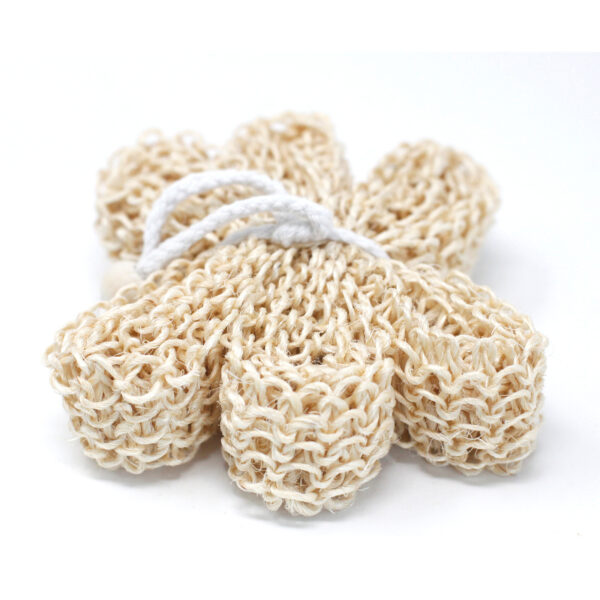 Éponge et gommage en sisal - Étoile exfoliante- Vendu par 1 – Image 2