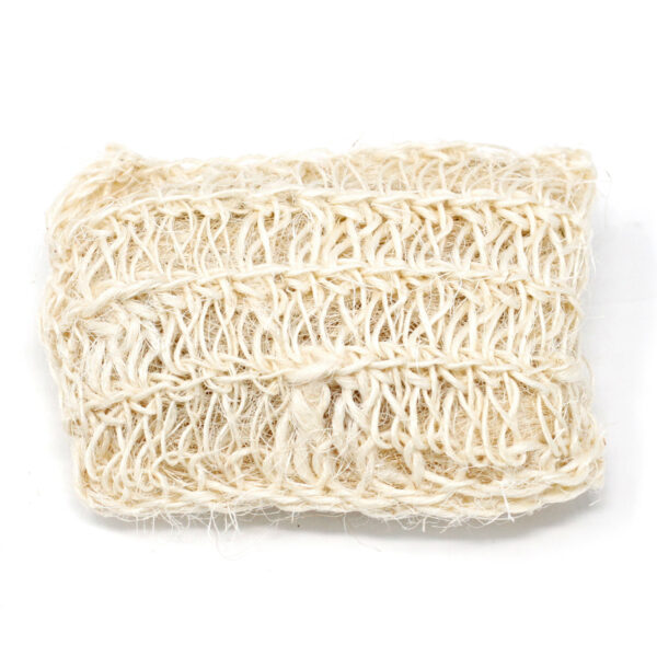 Éponge et gommage en sisal - Coussin exfoliant doux- Vendu par 1
