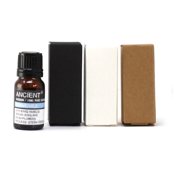 Boîte pour bouteille d'huile essentielle de 10 ml - Blanc- Vendu par 1 – Image 3