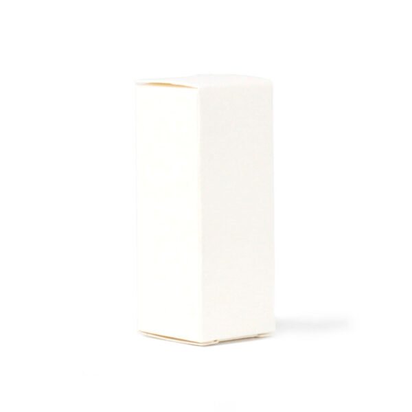 Boîte pour bouteille d'huile essentielle de 10 ml - Blanc- Vendu par 1