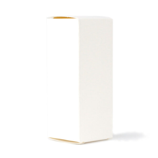 Boîte pour Flacon Ambré 50ml - Blanc- Vendu par 1