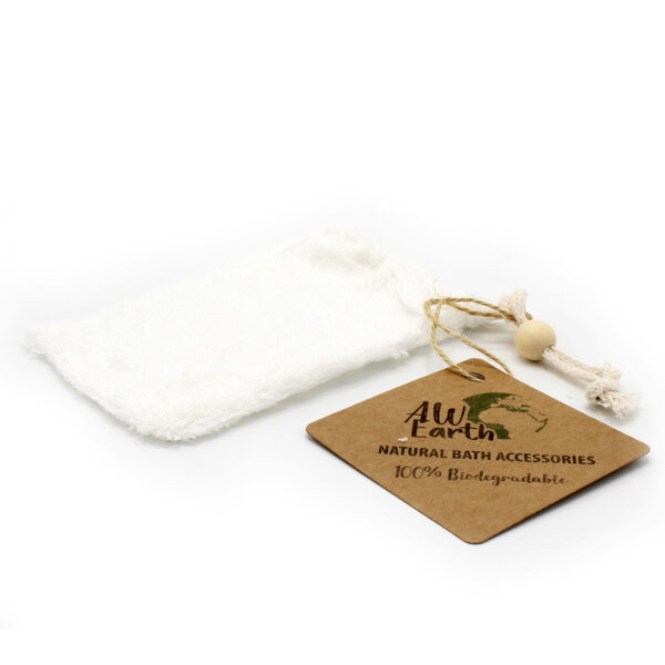 Sachet à Savon Nature - Bambou- Vendu par 1