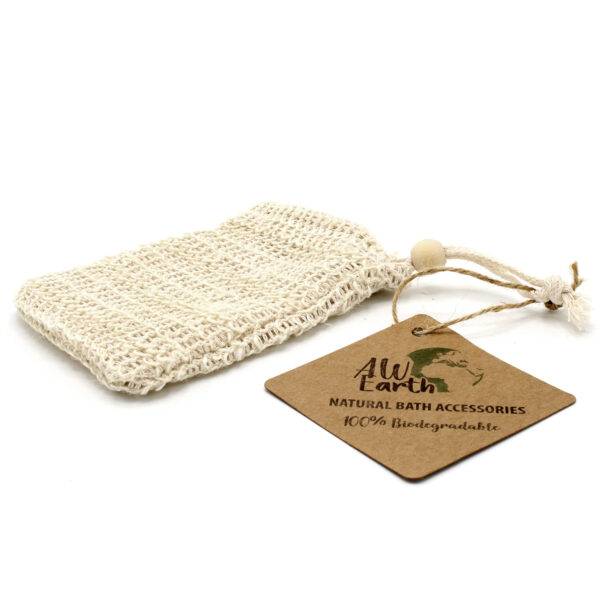 Sac à Savon Nature - Jute Lavé- Vendu par 1